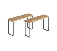 METALTEX 350811000 York LAVA Jeu de 2 étagères à épices avec 1 étage