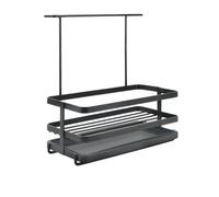 Metaltex 352902000 kitchen holder, steel, black
