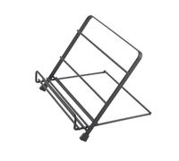 Metaltex 352918000 Support pour livre de recettes en acier Noir