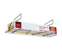 Metaltex 364933095 Wrap Porte Papier d'aluminium Argenté 33 x 12 x 9 cm