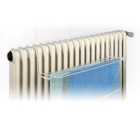 Metaltex 406014014 Séchoir à linge à radiateur en métal, longueur de séchage d'environ 2 m, 58 x 22 cm, blanc