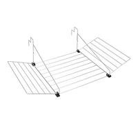 Metaltex 406902 Séchoir de Balcon en Plastique avec abattants 12 m