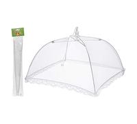 Cloche parapluie pliant blanc protection anti insecte fruit