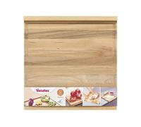 METALTEX 561035000 Planche à pâtisserie/planche à découper 35x35x2 cm en bois de hêtre, utilisable des deux côtés