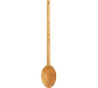 Metaltex 580602010 Cuillère de cuisine en bois d'olivier ovale 30 cm, naturel