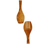 Metaltex Couverts à salade 580630010 Bois d'olivier 30 cm