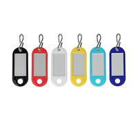 Metaltex 6 Plaquettes d'identité clés