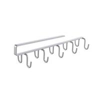METALTEX 77336 My Hooks-Universal Hanger Hooks, Metallic Grey, 6 x 25 x 6 cm