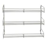 Metaltex 364633095 Pepito Étagère à épices 3 étages 37 x 31,5 x 8 cm Revêtement Polytherm