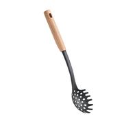 Metaltex Arizona Cuillère à spaghetti résistante à la chaleur avec manche en bois