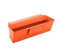 Metaltex Bac récupérateur de déchets, Orange, 35x16x13 cm