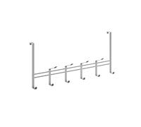Metaltex Barre de suspension de porte 44,5 x 4,5 x 21 cm