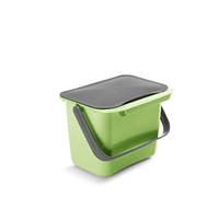 Metaltex Bin Tex Poubelle avec Couvercle, Plastique, Vert, 25x20x19cm