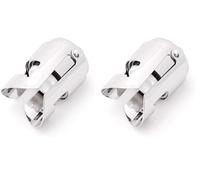 Metaltex - Bouchon de Champagne Pinces Métalliques, Gris (Lot de 2)