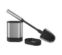Metaltex Brosse WC INOX Gris 47 x 12,8 x 7,4 cm