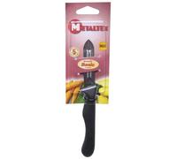 METALTEX - Couteau éplucheur 2 tranchant inox blister métaltex 258130