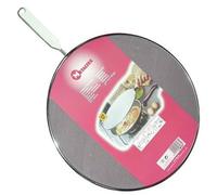 Metaltex Passoire anti-éclaboussures Design Fritto – Aluminium 33 cm, Argent