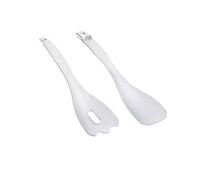 METALTEX Couvert à salade 2 en 1 plastique transparent 28cm TWEENGS