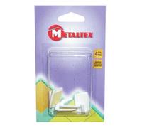 Crochet adhésif - petit modèle - lot de 4