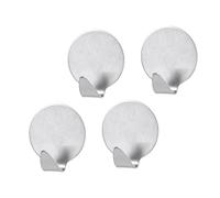 METALTEX Crochet d'accrochage Inox rond 4 pièces 102892