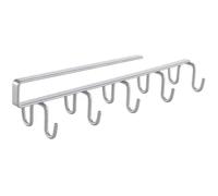 Metaltex crochets de suspension 25 x 6 cm en métal argenté