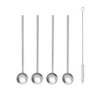 Metaltex Cuillère à Cocktail en Acier Inoxydable