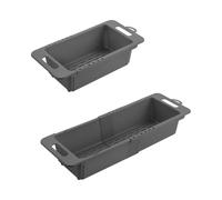 Metaltex Drain-Flex Panier à vaisselle extensible de 35 à 52 cm, robuste et léger