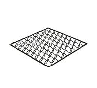 Metaltex Espiral Dessous de Plat Métallique Noir 18 x 18 x 1 cm