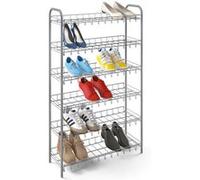 Metaltex Étagère À Chaussures À 6 Niveaux Shoe 6 Gris Argenté Gris
