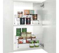 Metaltex Étagère à épices coulissante à 3 niveaux X Tend 2 pcs Argenté G