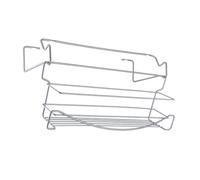 Metaltex Étagère à épices Retractable SPICE SWING pour Intérieur de Placard. Finition Polytherm® Couleur Argent
