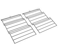 Metaltex 361375000 Étagère à épices en métal Noir