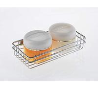 Metaltex Étagère de Salle de Bain rectangulaire 1 Plan 22x11x5 cm Chromée