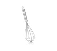 Metaltex Fouet Impérial 30 cm – Acier inoxydable, argent – 7 x 7 x 28,5 cm