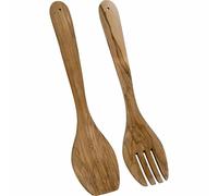 Metaltex Grande Cuillère à Salade 30 Cm en Bois d'Olive Unike Cuillère en Bois