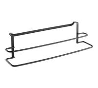 METALTEX Italia S.P.A. Double Towel Bar Black, 38x10x9
