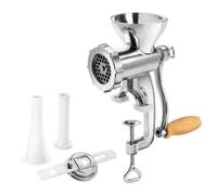 Metaltex Jack Hachoir à Viande en Aluminium Taille 5, Fonte d'aluminium, Argent, 10 x 14 x 26,5 cm