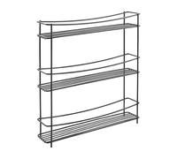 METALTEX Kumino TouchTherm Lava Spice Rack 3 Tier 35 x 8 x 37 cm