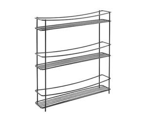 METALTEX Kumino TouchTherm Lava Spice Rack 3 Tier 35 x 8 x 37 cm