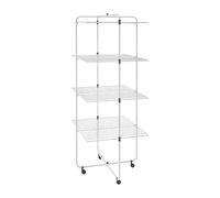 Metaltex Lille 44 Séchoir à Linge 3 hauteurs Blanc 44 m