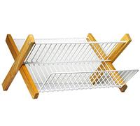 Metaltex - Égouttoir Pliable - Lilly, Blanc