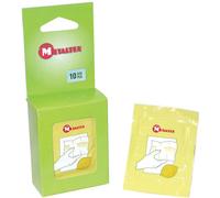 METALTEX Lot de 10 sachets rince doigts