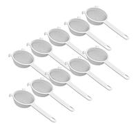 Metaltex Lot de 10 Tamis en Plastique Fins 7 cm