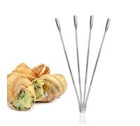 Metaltex Lot de 4 fourchettes à Homard en Acier Inoxydable Argenté 18 cm