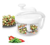 Metaltex Moulin alimentaire 4 pcs 3-en-1 Torpedo robot de cuisine manuel