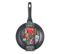 Metaltex NATIVA - Poêle en Aluminium Forgé 26 cm avec Granite Effect Anti-Adhésif STONE-TEX