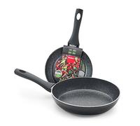 Metaltex NATIVA - Set 2 Poêles Aluminium Forgé 20+24 cm
