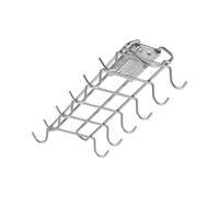 Metaltex Organiseur coulissant sous plat, gris métallique, 13 x 28 x 5 cm