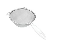 METALTEX Passoire en Maille d'acier Inoxydable avec poignée en Plastique ustensile de Cuisine Moon cm18