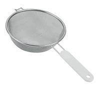 Metaltex – Passoire tamis à manche 10 cm – inox et plastique – blanche